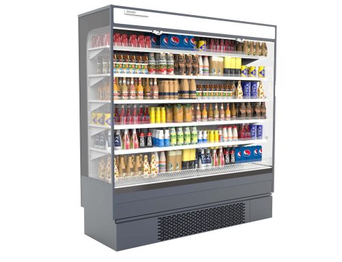 E9 Multideck Display Cooler for Convenient Store without Door