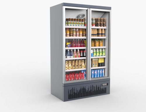 Double-Door Display Cooler
